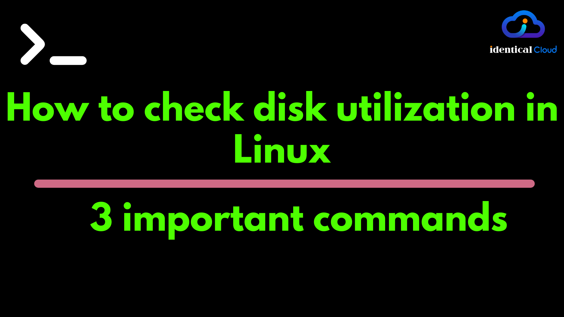How to check disk utilization in Linux - 3 important commands