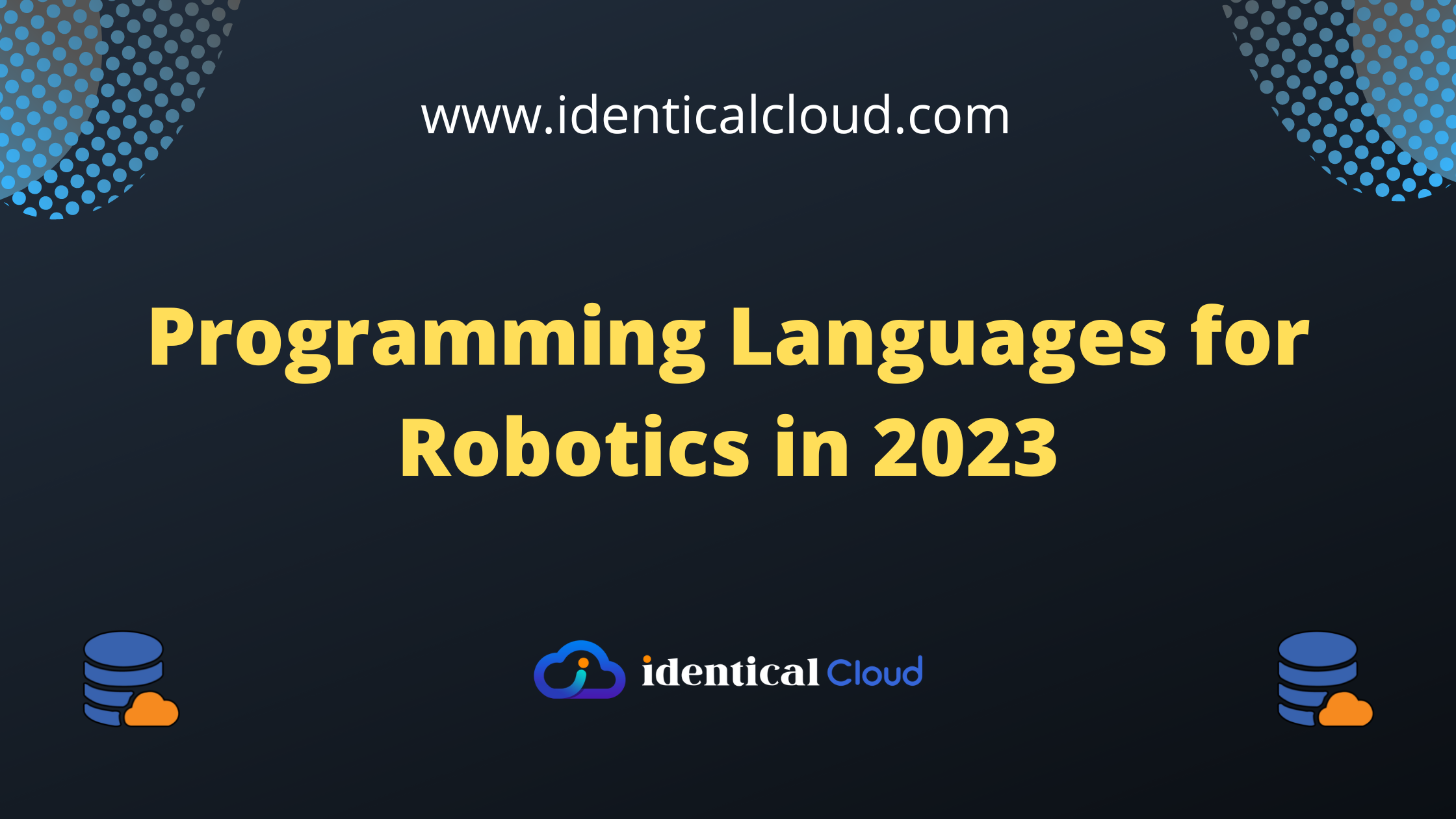 Programming Languages for Robotics in 2023 - identicalcloud.com
