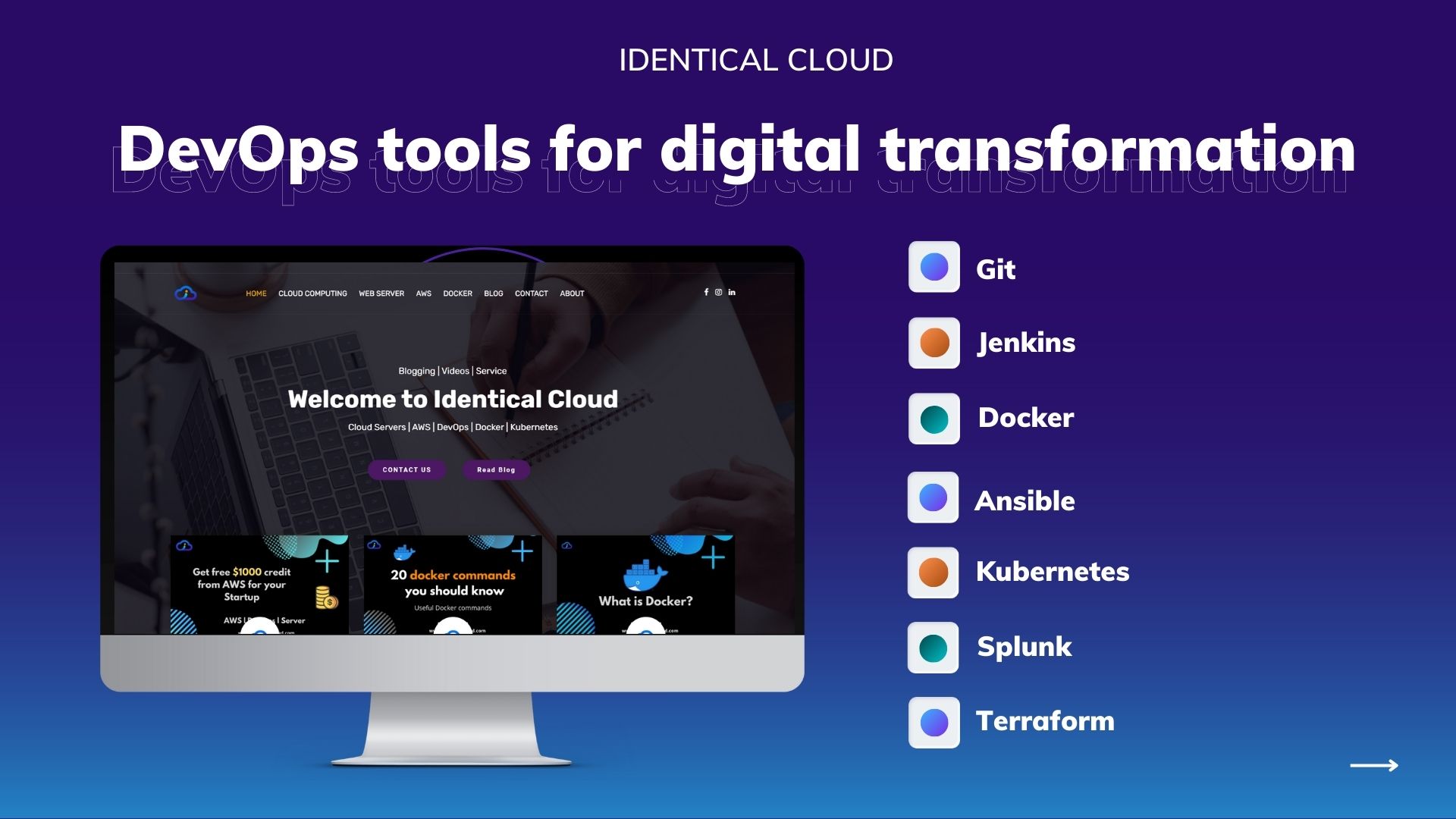 DevOps tools for digital transformation