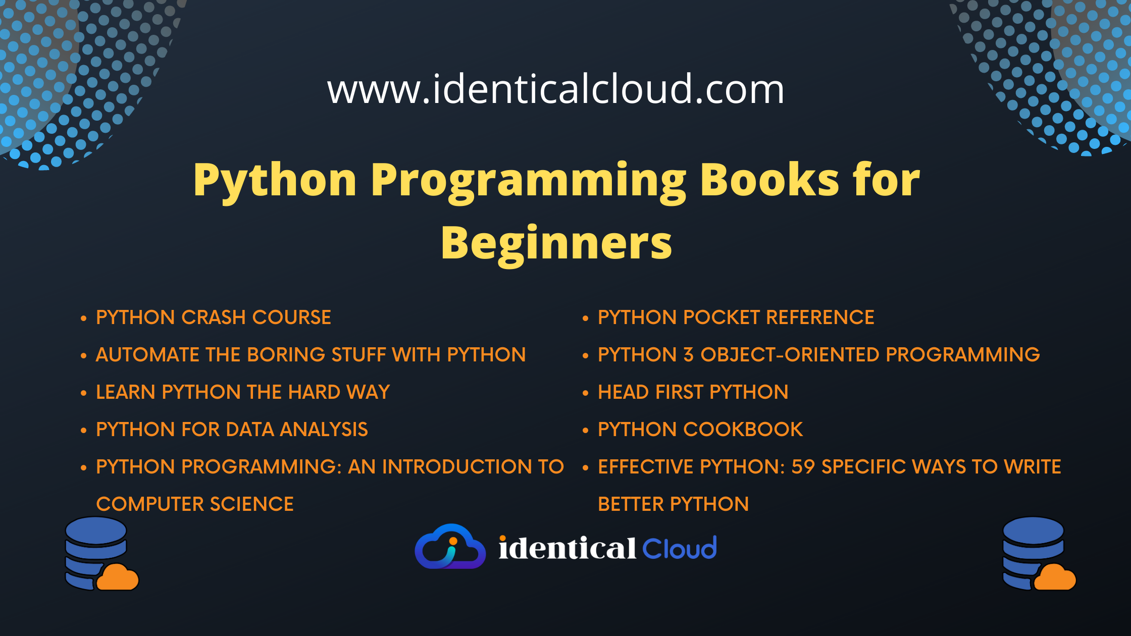 Python Programming Books for Beginners - identicalcloud.com
