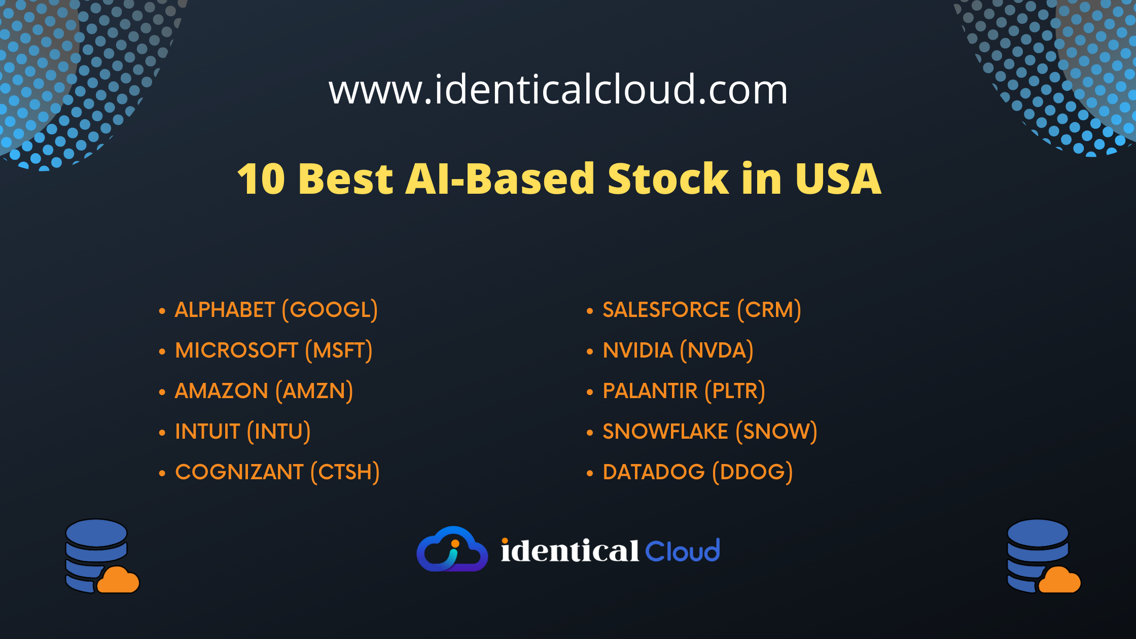 10 Best AI-Based Stock in USA - identicalcloud.com