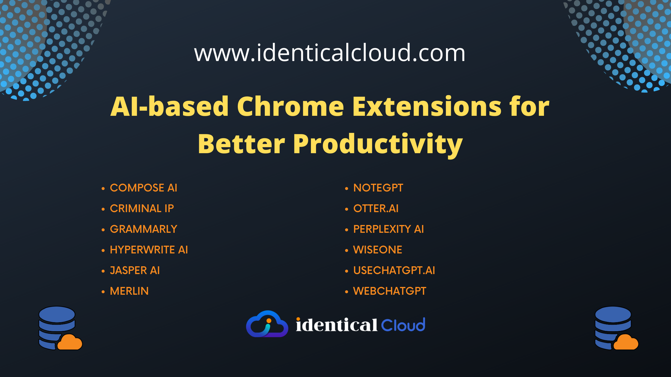 AI-based Chrome Extensions for Better Productivity - identicalcloud.com