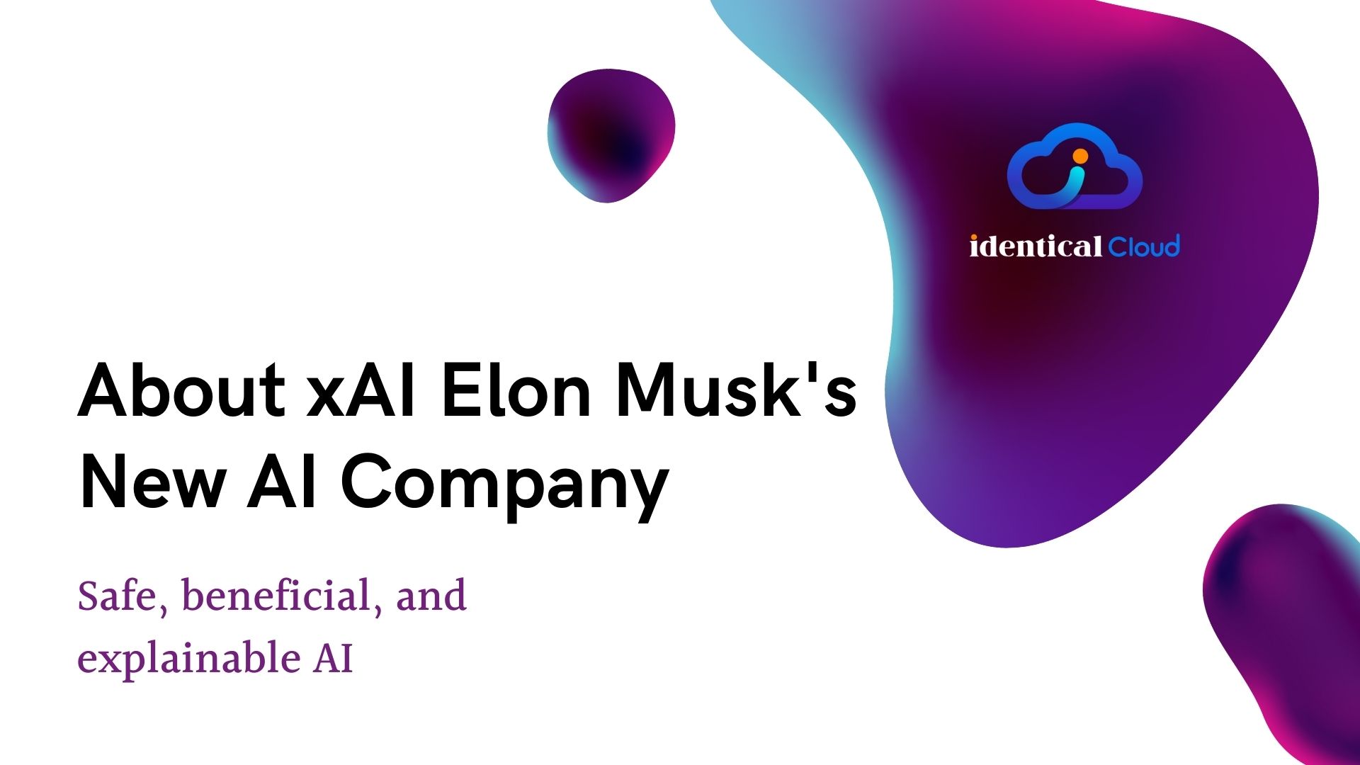 About xAI Elon Musk's New AI Company - identicalcloud.com