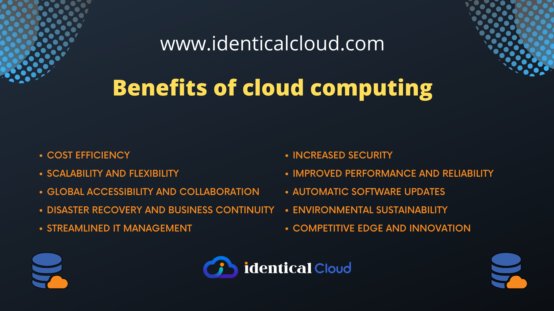 Benefits of cloud computing - identicalcloud.com