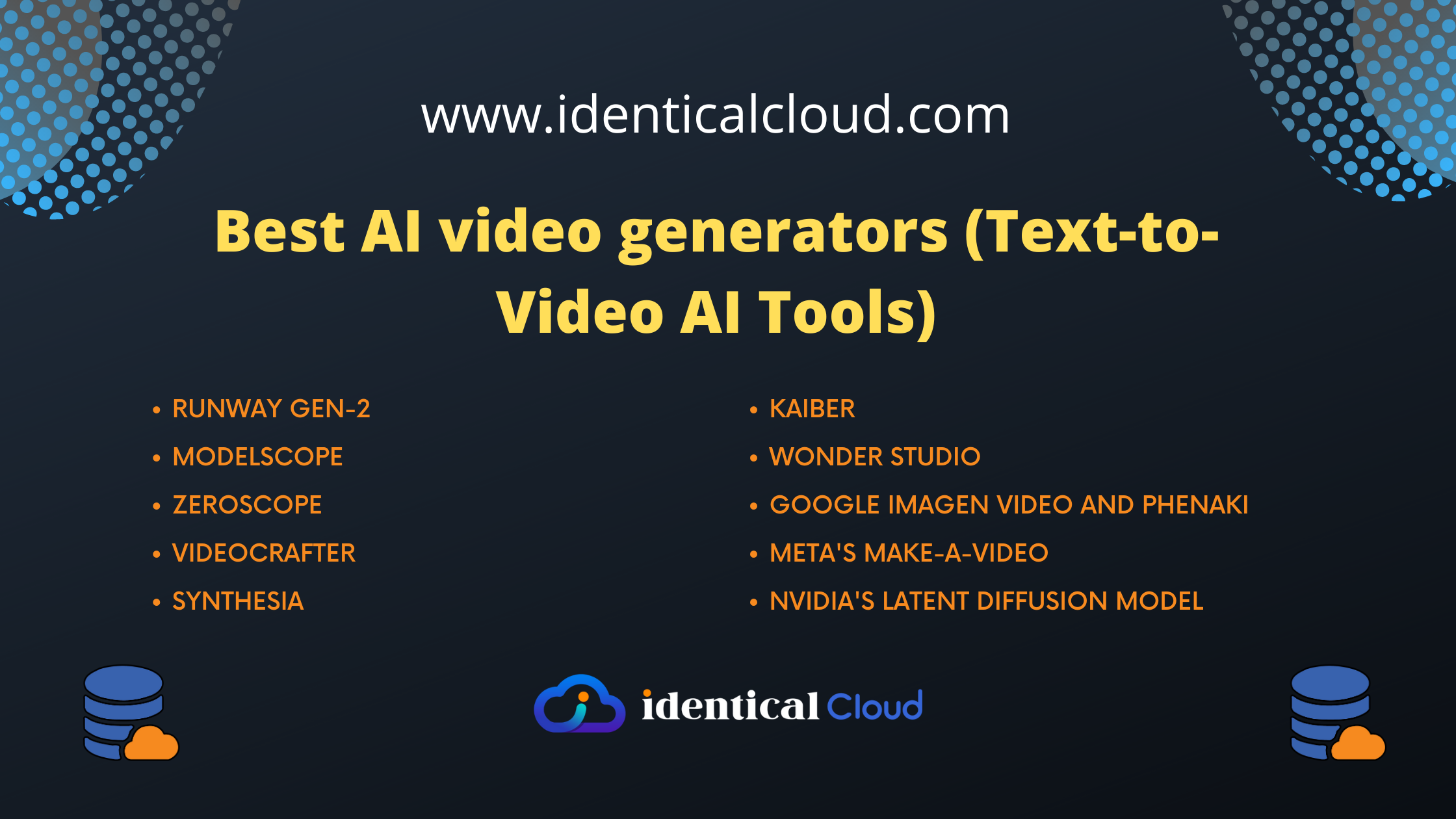 Best AI video generators - identicalcloud.com