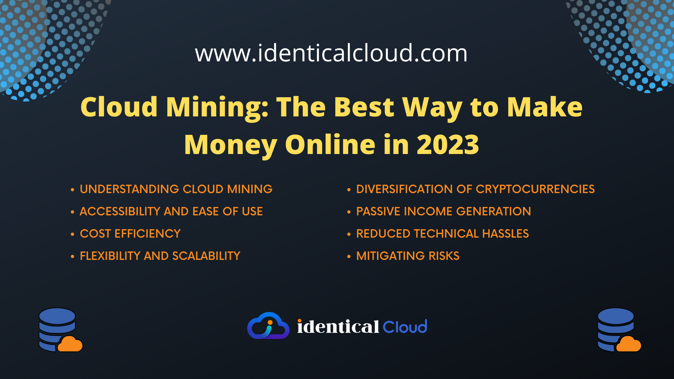 Cloud Mining: The Best Way to Make Money Online in 2023 - identicalcloud.com