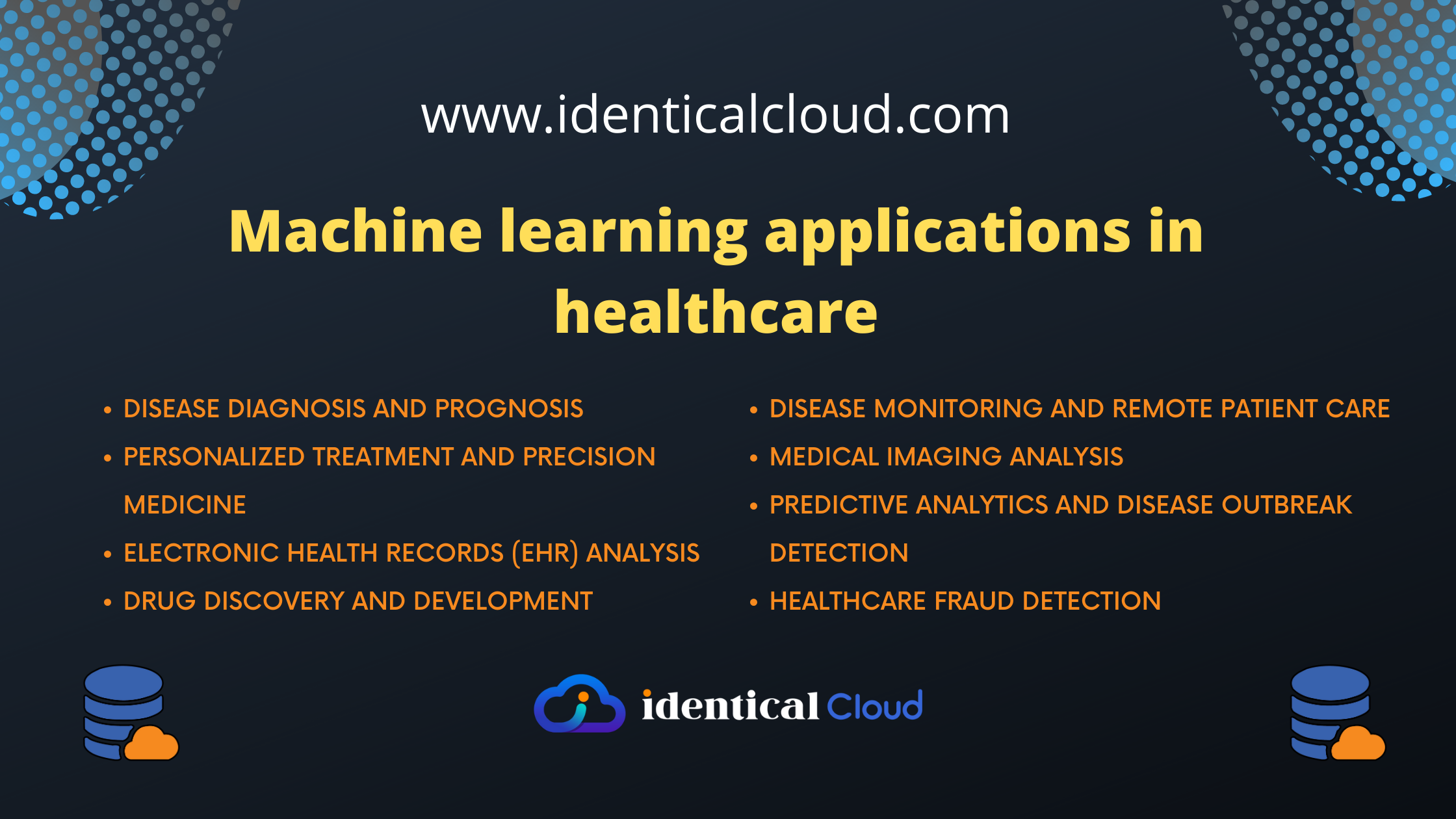 Machine learning applications in healthcare - identicalcloud.com