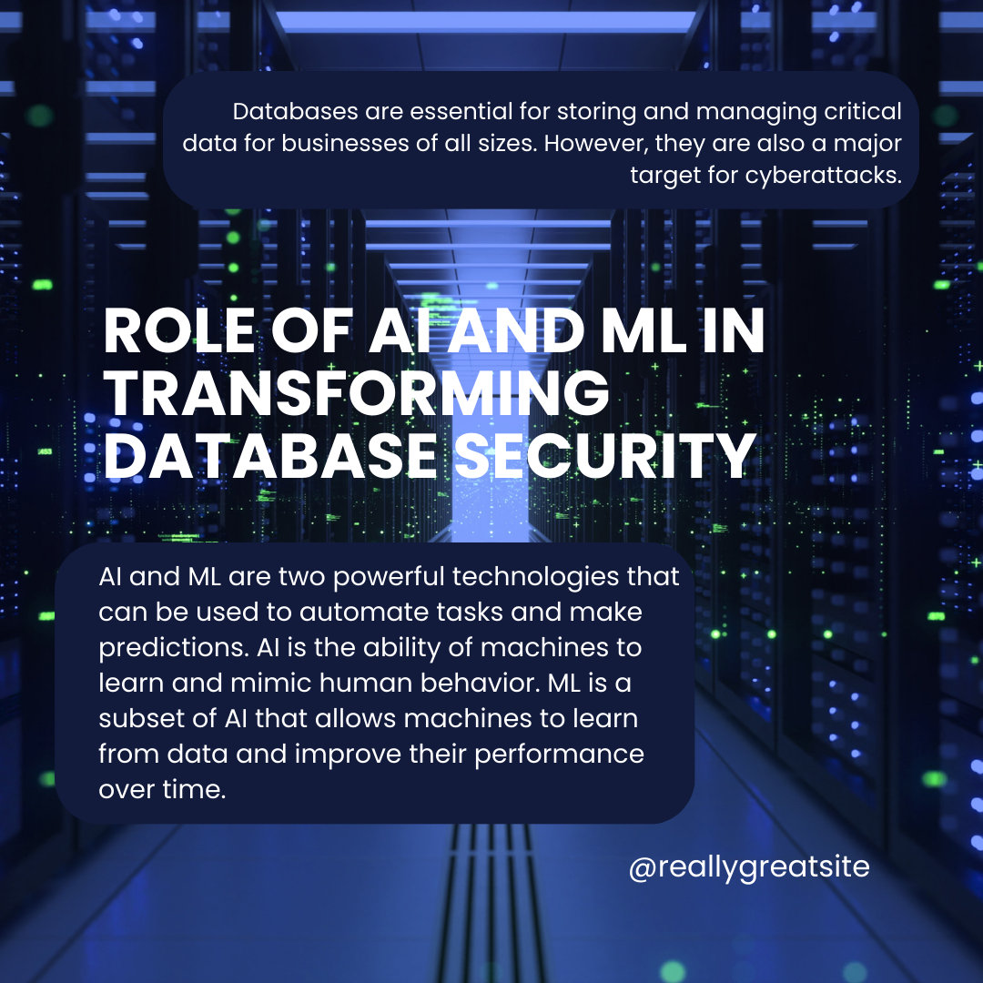 Role of AI and ML in Transforming Database Security - identicalcloud.com