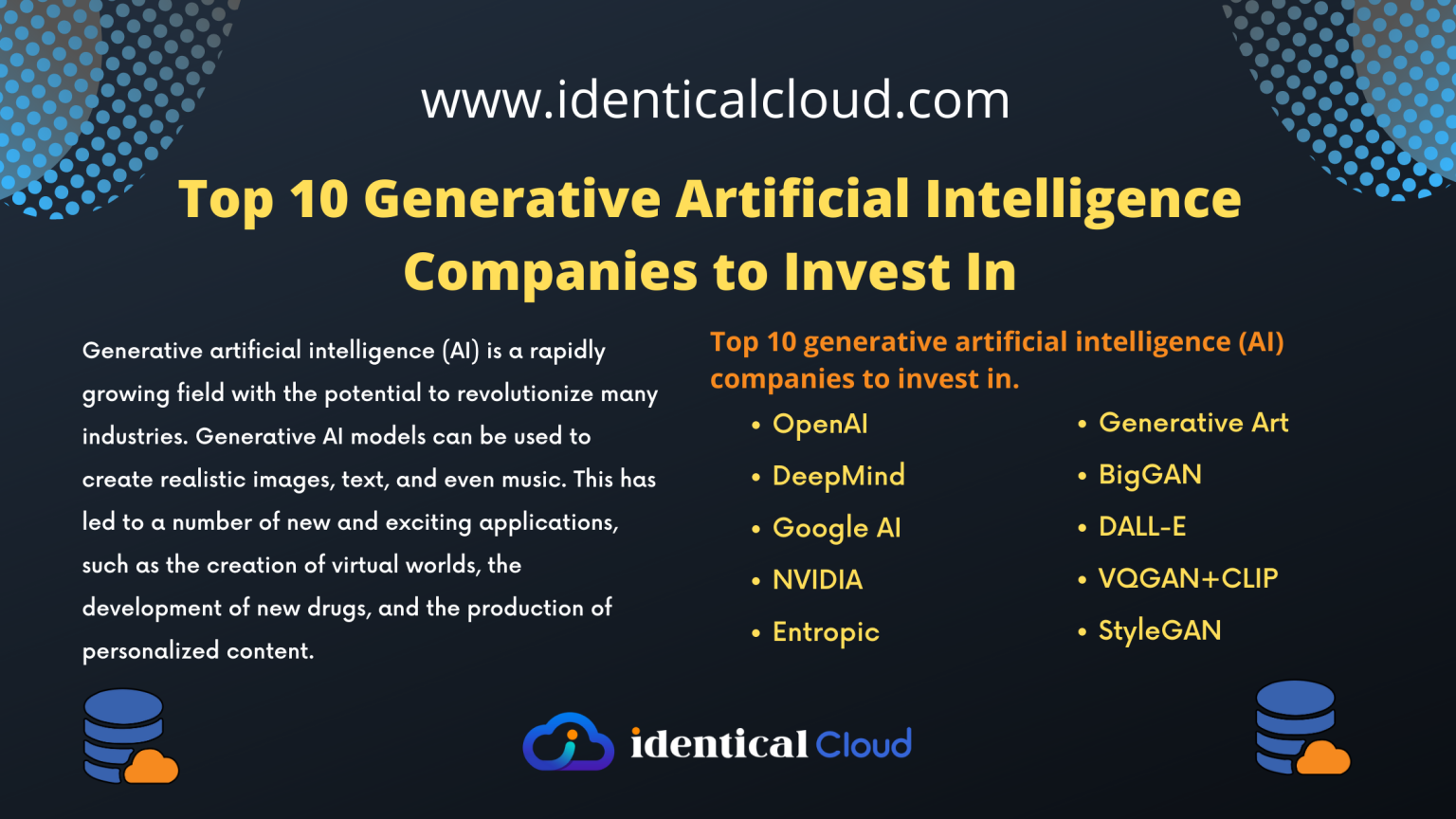 generative ai companies to invest in Archives identical Cloud