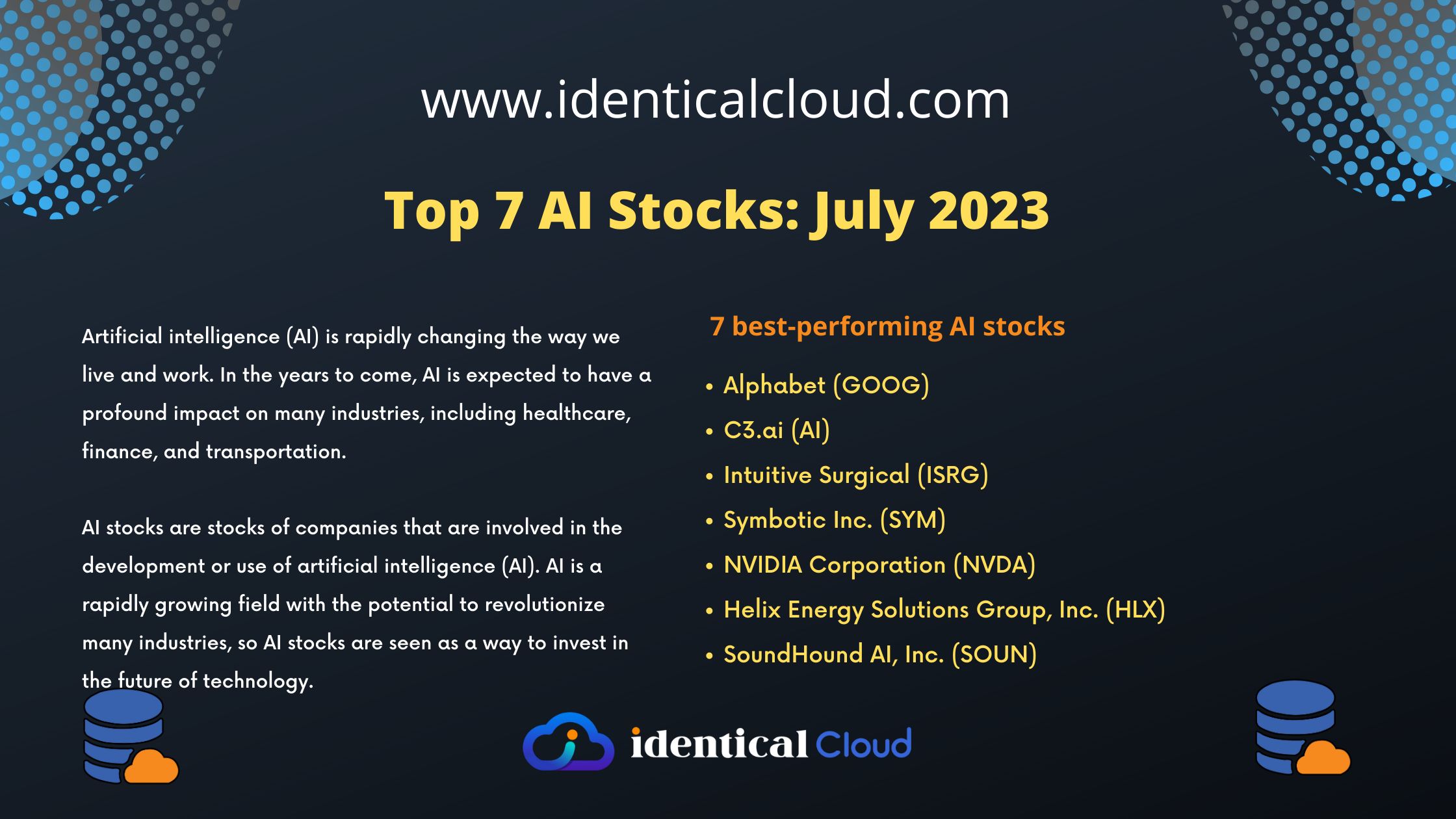 Top 7 AI Stocks: 2023