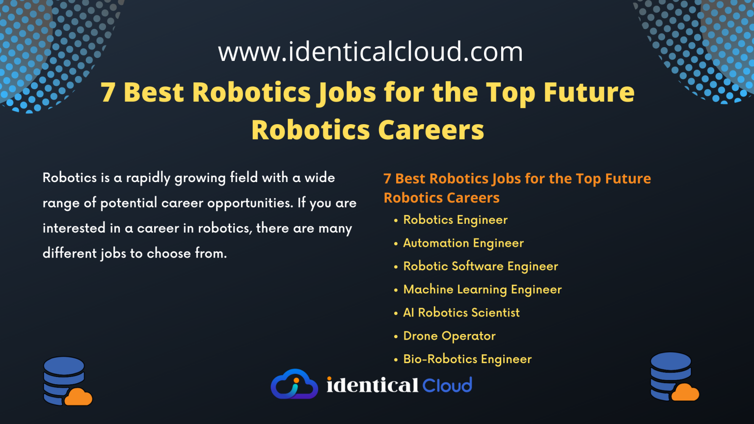 7 Best Robotics Jobs for the Top Future Robotics Careers - identical Cloud