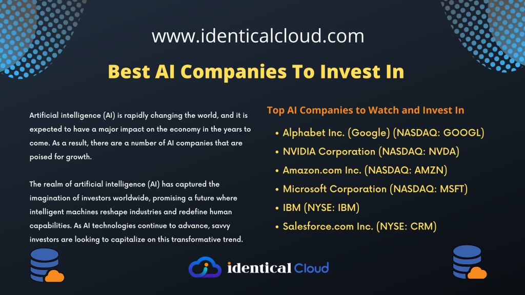 Best AI Companies To Invest In identical Cloud