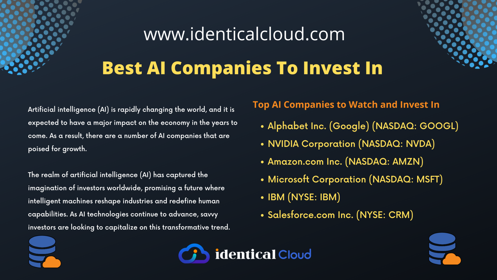 Best AI Companies To Invest In Archives identical Cloud