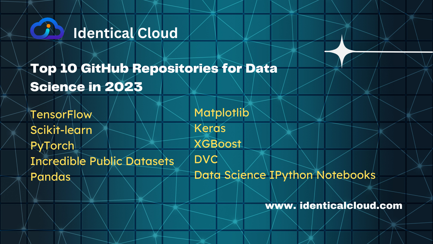 Top 10 GitHub Repositories for Data Science in 2023 - identicalcloud.com