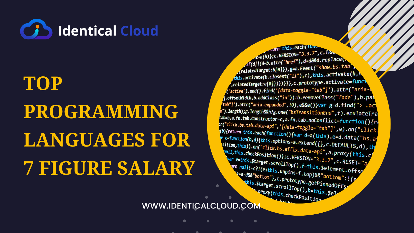 Top Programming Languages For 7 Figure Salary - identicalcloud.com