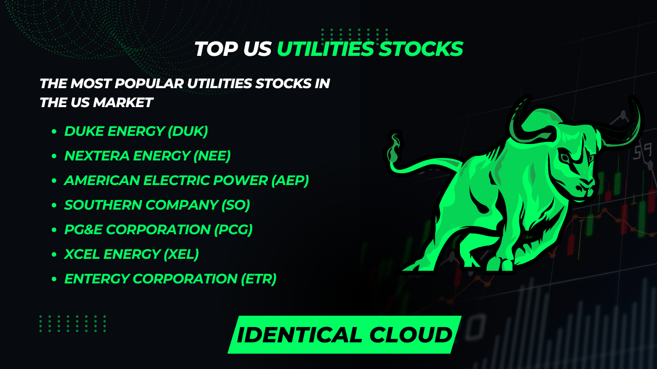 Top US Utilities stocks - identicalcloud.com