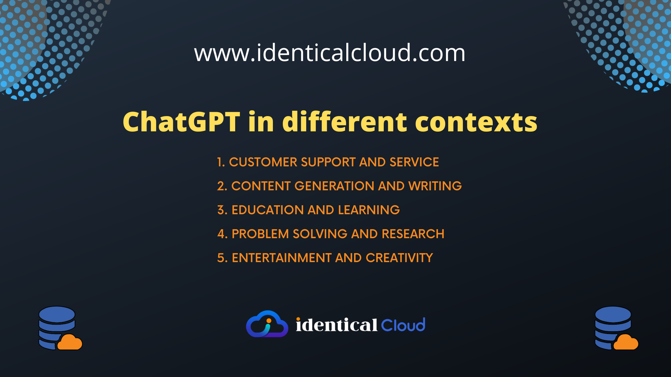 ChatGPT in different contexts - identicalcloud.com