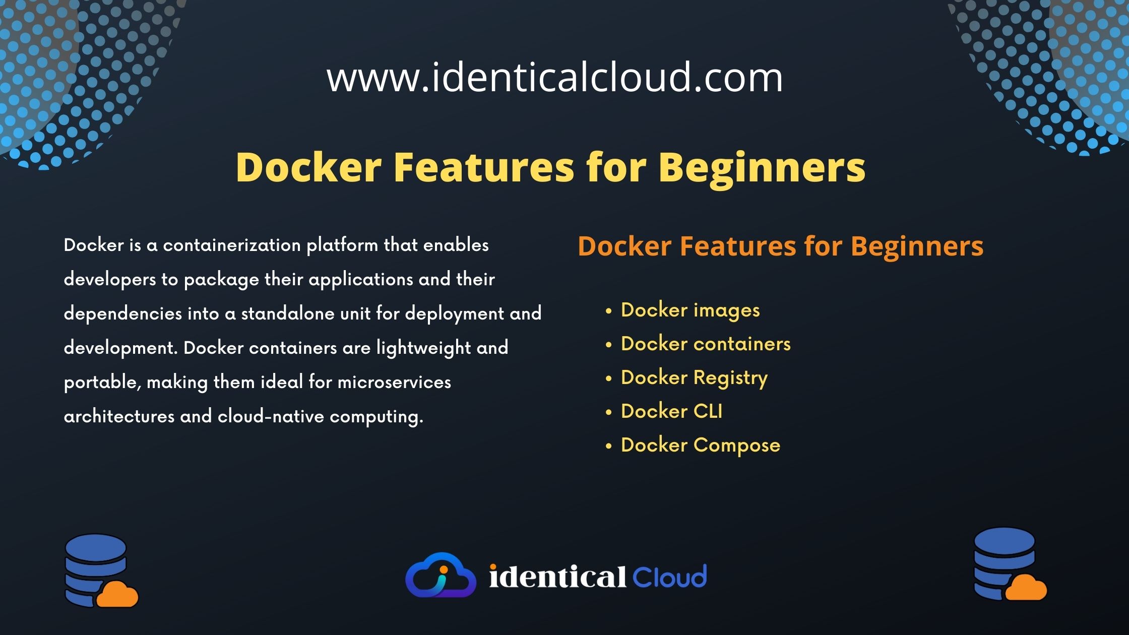 Docker Features for Beginners - identicalcloud.com