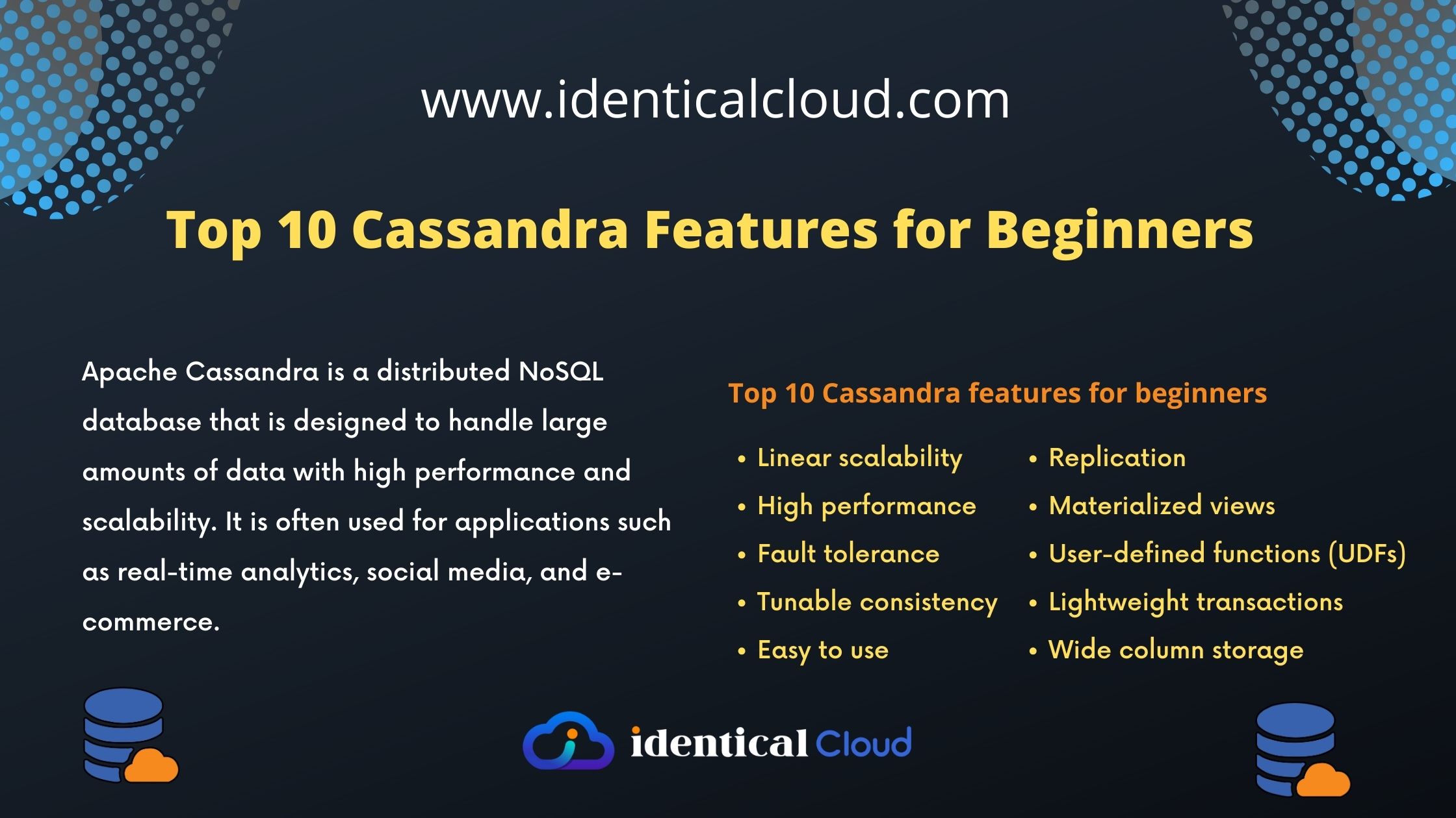 Top 10 Cassandra Features for Beginners - identicalcloud.com