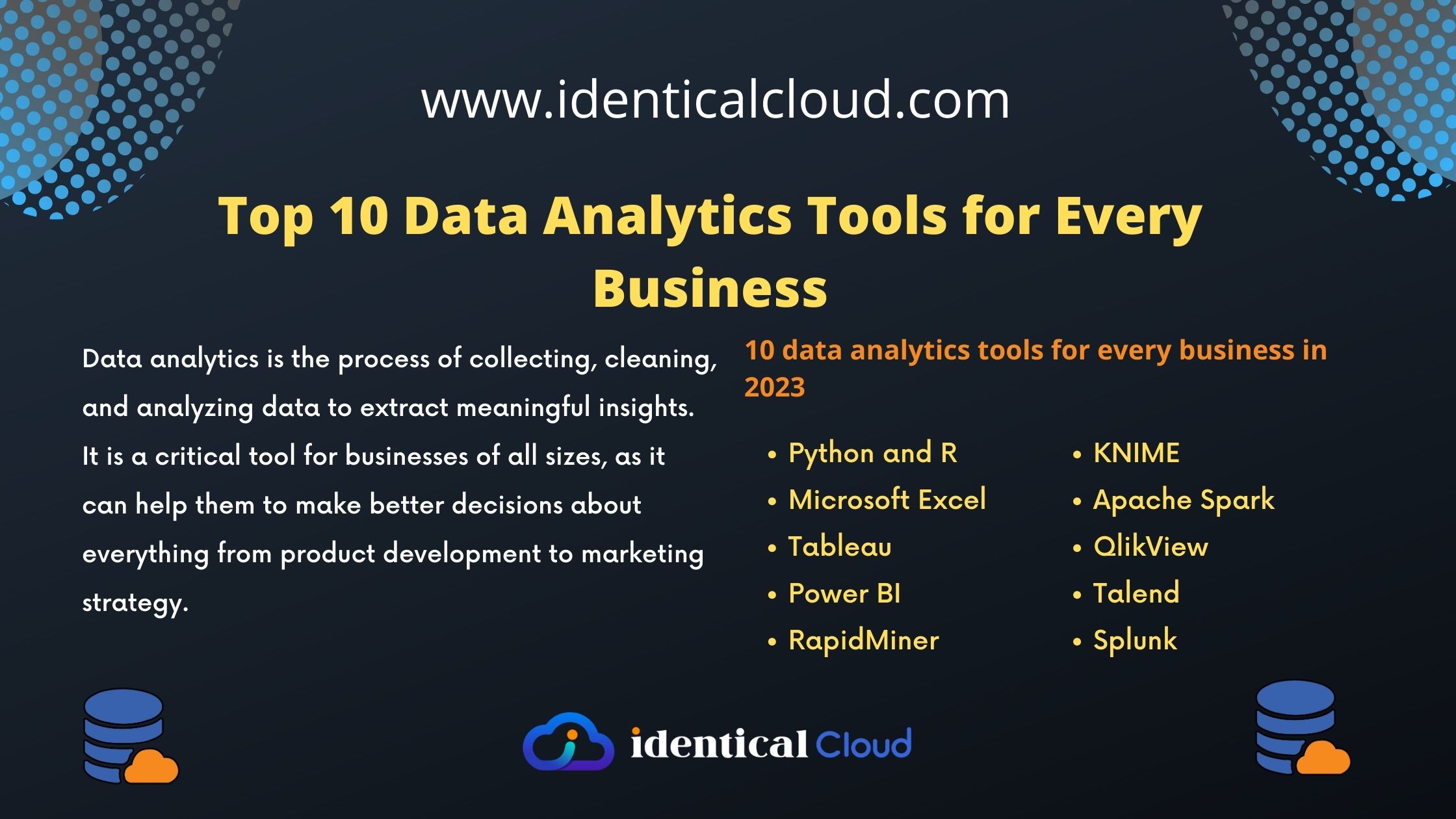 Top 10 Data Analytics Tools for Every Business - identicalcloud.com