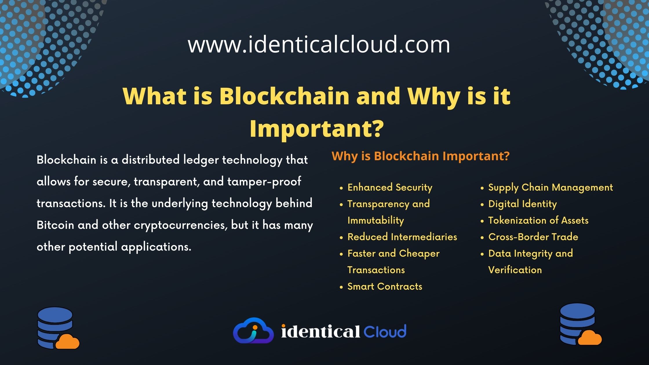 What is Blockchain and Why is it Important - identicalcloud.com