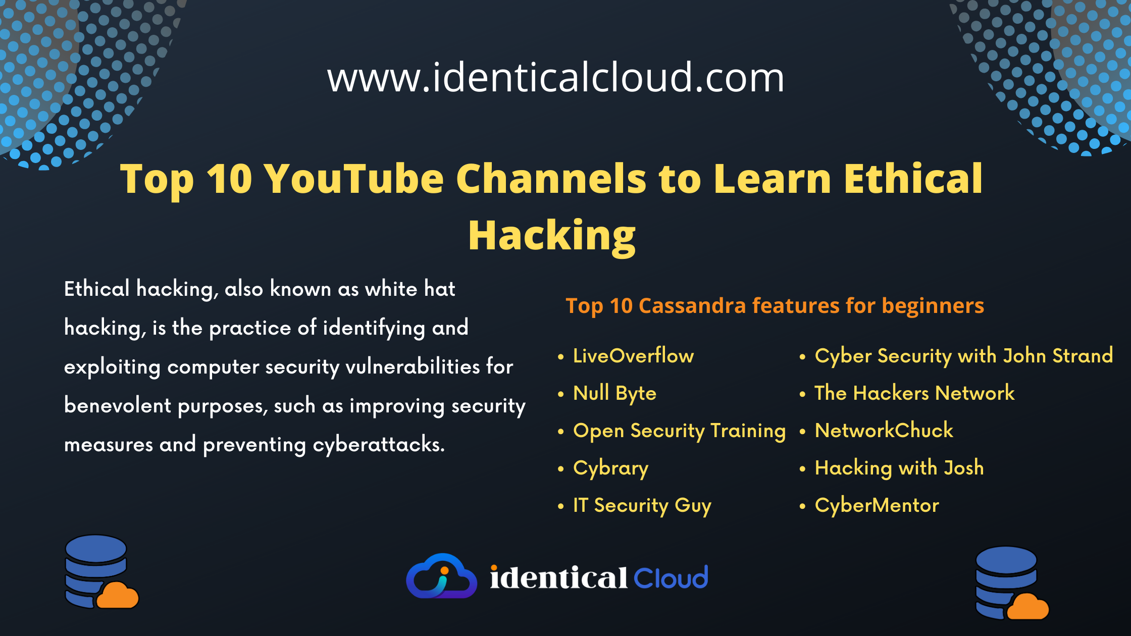 Top 10 YouTube Channels to Learn Ethical Hacking - identicalcloud.com