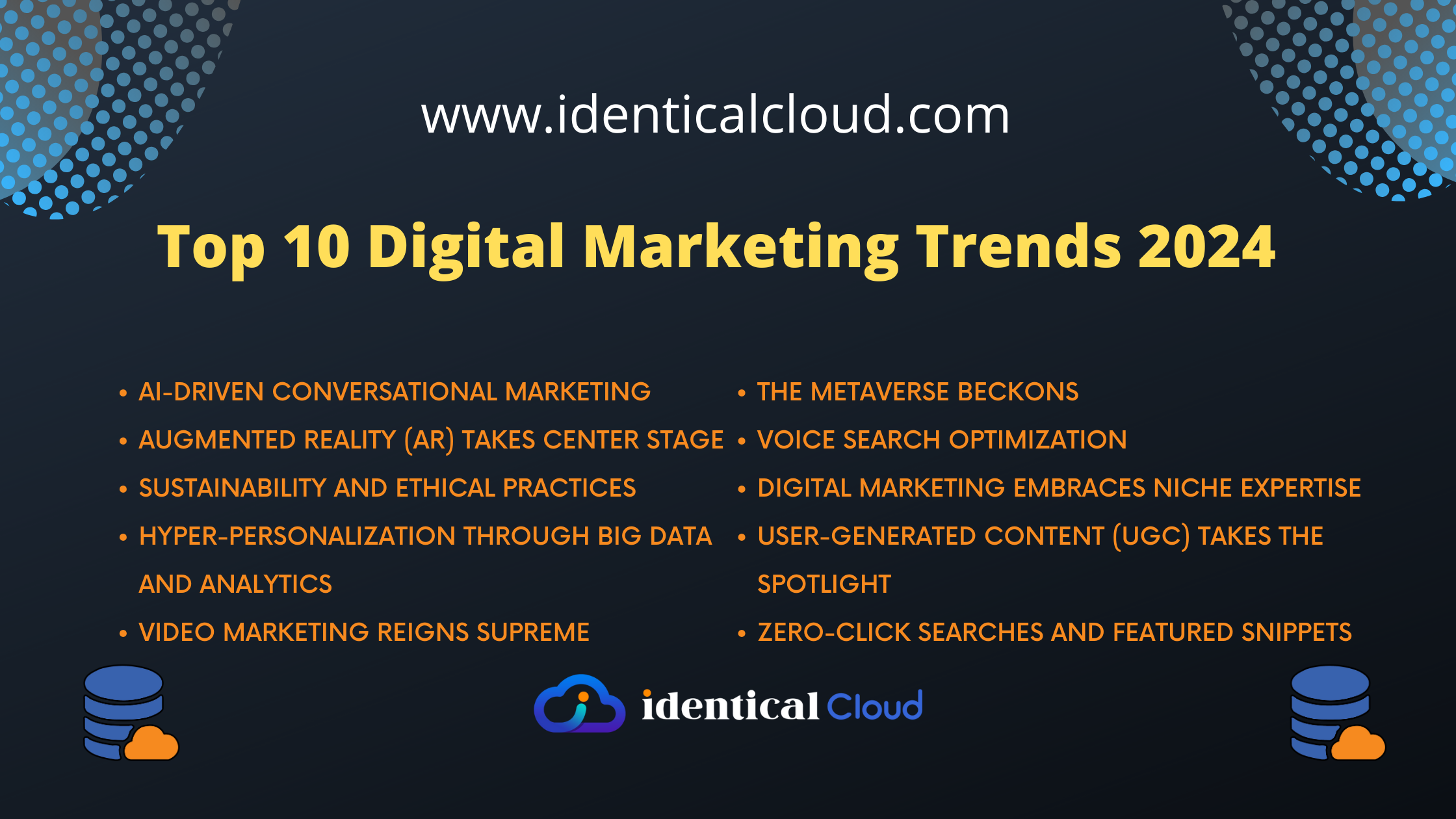 Top 10 Digital Marketing Trends 2024 - identicalcloud.com